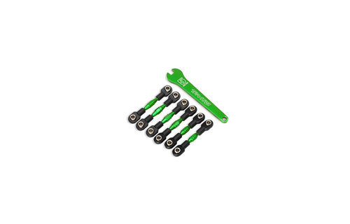 Anodized aluminum turnbuckles, camber links, toe links with aluminum wrench