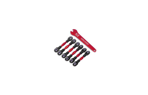 Anodized aluminum turnbuckles, camber links, toe links with aluminum wrench