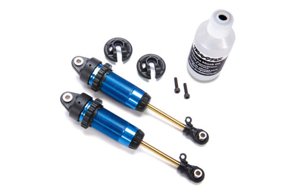 GTR XXL Blue Aluminum Shocks TRX7462