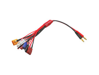 8-in-1 Charging Adapter/Banana clips, TARANTULA-V2