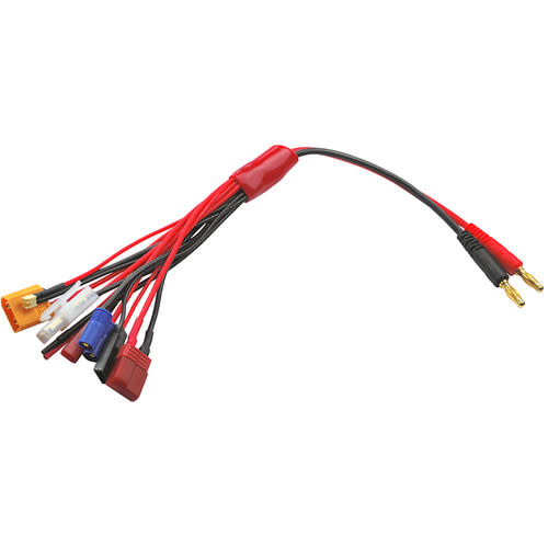 8-in-1 Charging Adapter/Banana clips, TARANTULA-V2