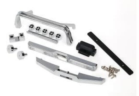 Traxxas Body accessories kit, Bigfoot No. 1 (includes winch, front and rear bumpers, roll bar, light bar, engine detail, & mounting hardware) (grille sold separately)