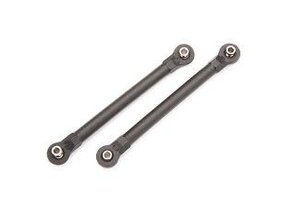 Traxxas Toe links, molded composite, 100mm (89mm center to center) (black) (2)
