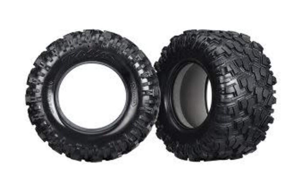 Tires, Maxx AT (left & right) (2)/ foam inserts (2) TRA7770X