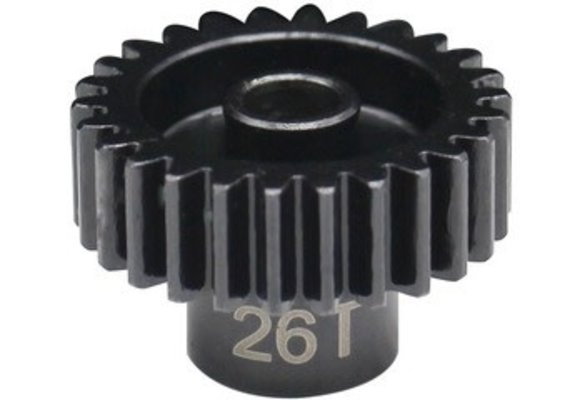 26T Steel 32P Piniion Gear, 5mm Bore HRANSG3226