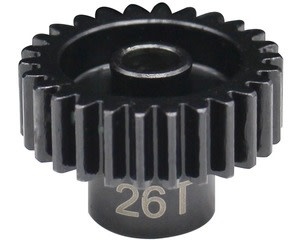 26T Steel 32P Piniion Gear, 5mm Bore HRANSG3226