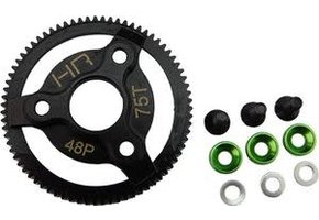 Hardened Steel Spur Gear (75t 48p)(Green):Traxxas HRASTE875