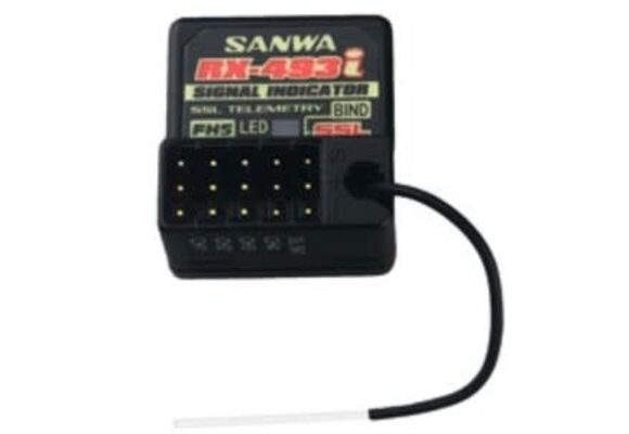 SSL TELEMETRY SYSTEM, 2.4 GHZ.  RX-493I, SNW107A41375A