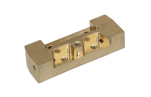 DR10M Factory Team Brass Arm Mount D, 50g ASC72091