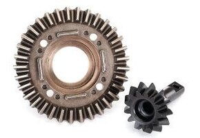 Traxxas Ring gear, differential/ pinion gear, differential (front)