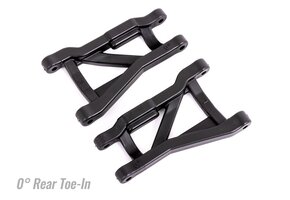SUSPENSION ARMS BLACK REAR (0 DEG) TOE TRA9430