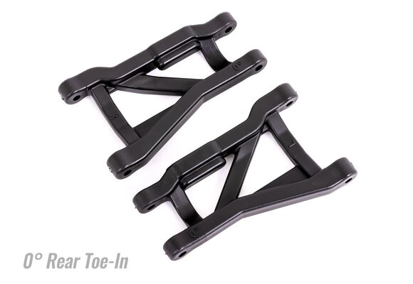 SUSPENSION ARMS BLACK REAR (0 DEG) TOE TRA9430