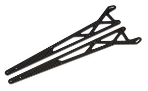 DR10M Factory Team Wheelie Bar Arms, Carbon Fiber ASC72085