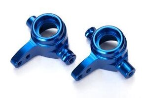 STEERING BLOCK ALUMINUM BLUE  TRA6439