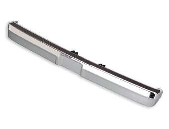 Traxxas Bumper, front (chrome)/ bumper mount/ 3x10 BCS (2)