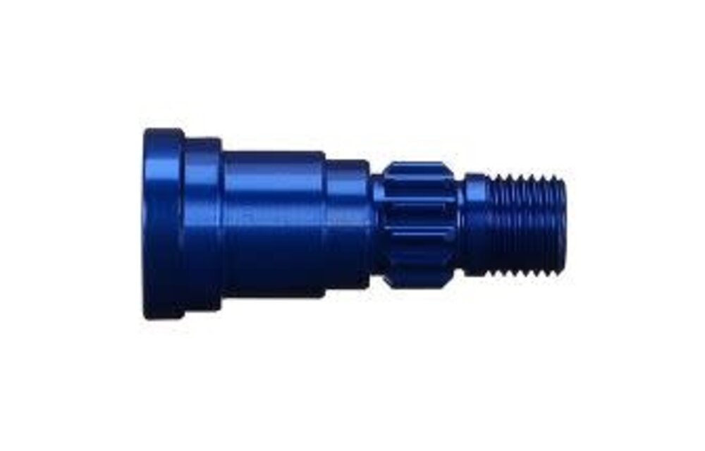 STUB AXLE ALUM BLUE   TRA7768
