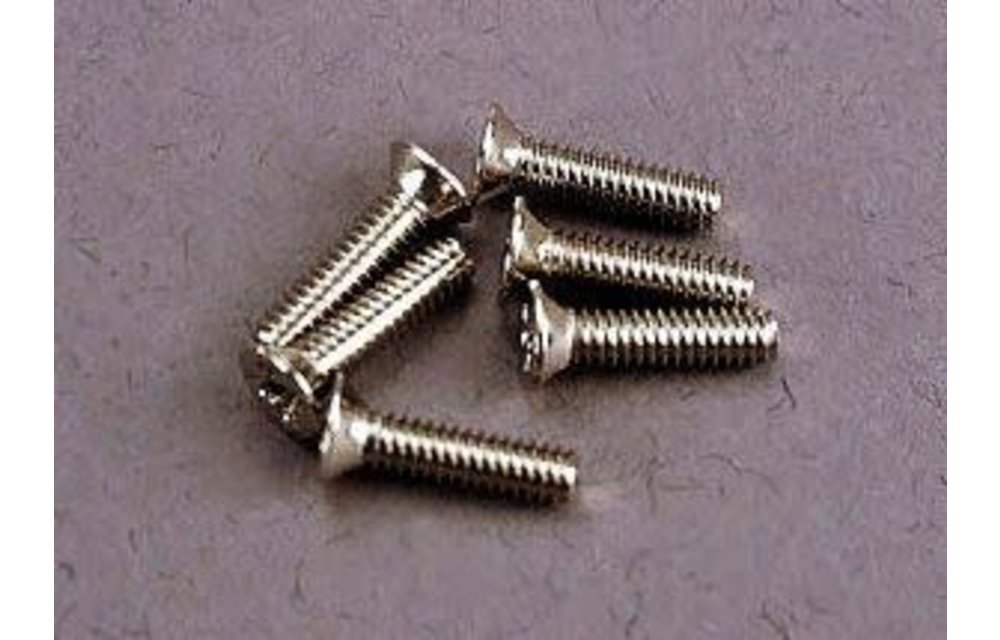 SCREWS COUNTERSUNK 2X8MM (6)