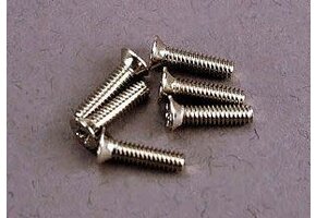 SCREWS COUNTERSUNK 2X8MM (6), TRA3161