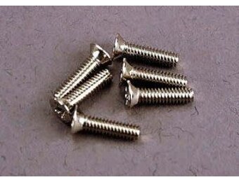 SCREWS COUNTERSUNK 2X8MM (6), TRA3161