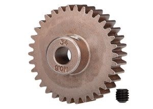 Gear, 34-T pinion (0.8 metric pitch, compatible with 32-pitch) (fits 5mm shaft)/ set screw TRA5639