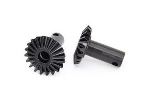 Output gears, differential, hardened steel (2)  TRA8683