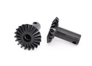 Output gears, differential, hardened steel (2)  TRA8683
