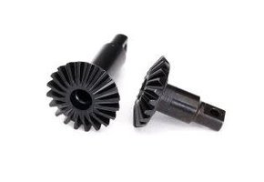 Output gear, center differential, hardened steel (2) TRA8684