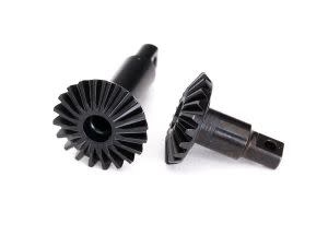 Output gear, center differential, hardened steel (2) TRA8684
