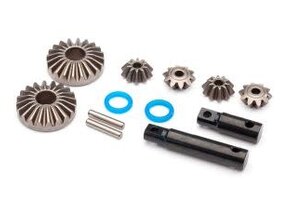 Output gear, center differential, hardened steel (2)  TRA8989