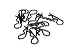Body clips, heavy duty (black) (12) TRA3934A