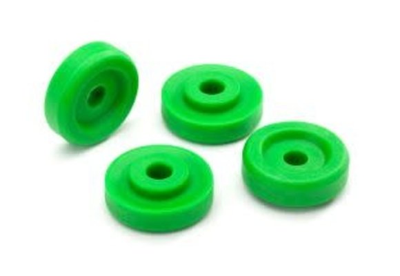 Wheel washers, green (4)  TRA8957G
