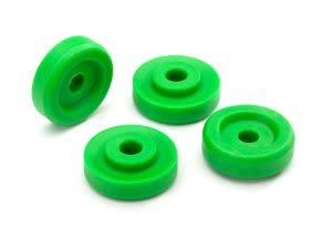 Wheel washers, green (4)  TRA8957G