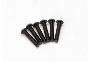 Screws, 4x20mm button-head machine (hex drive) (6)  TRA2598
