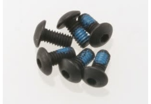 Screws, 2.5x5mm button-head machine (hex drive) (6)  TRA3347