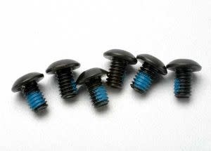 Screws, 4x6mm button-head machine TRA3939