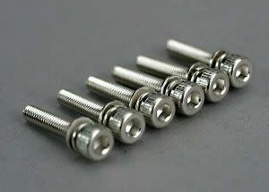 Screws, 3x15mm cap-head machine   TRA5142