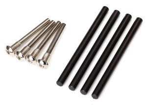 Suspension pin set, complete (front & rear) TRA8340