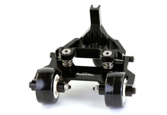 Aluminum Wheelie Bar, Black, fits  Maxx  PHBPHMAXX01BLACK