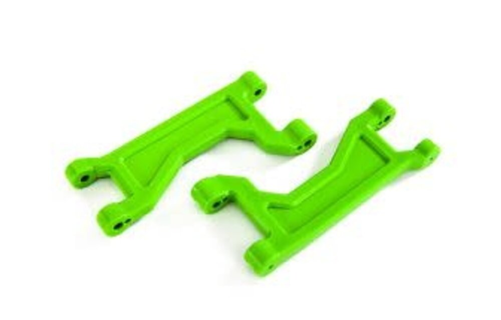 Suspension arms, upper, green  TRA8929G
