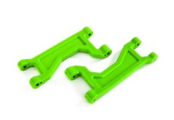 Suspension arms, upper, green  TRA8929G