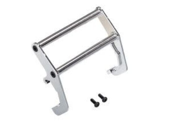Push bar, bumper, chrome  (fits #8137 K-5 Blazer bumper)  TRA8138