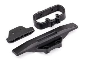 bumper, rear/ bumper mount  TRA9036