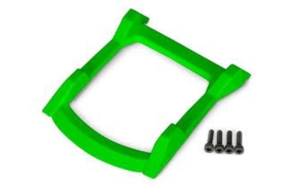 Skid plate, roof, green Rustler  TRA6728G