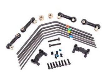 Sway bar kit, Sledge™ (front and rear)  TRA9595