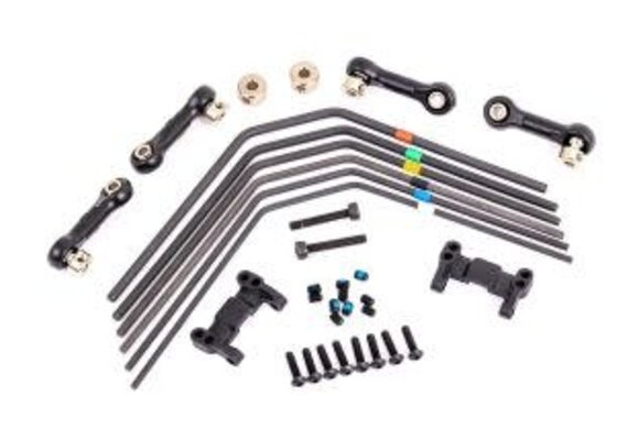 Sway bar kit, Sledge™ (front and rear)  TRA9595
