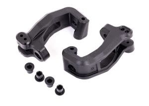 Caster blocks (c-hub), left & right/ kingpin bushings (4)  TRA9532
