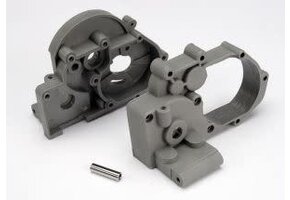 Gearbox Halves, Grey: RU,ST  TRA3691A