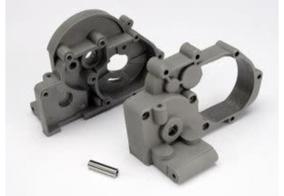 Gearbox Halves, Grey: RU,ST  TRA3691A