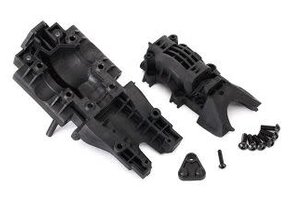 Traxxas Bulkhead, rear (upper and lower)/ 4x12mm BCS (6) (requires #8622 chassis)