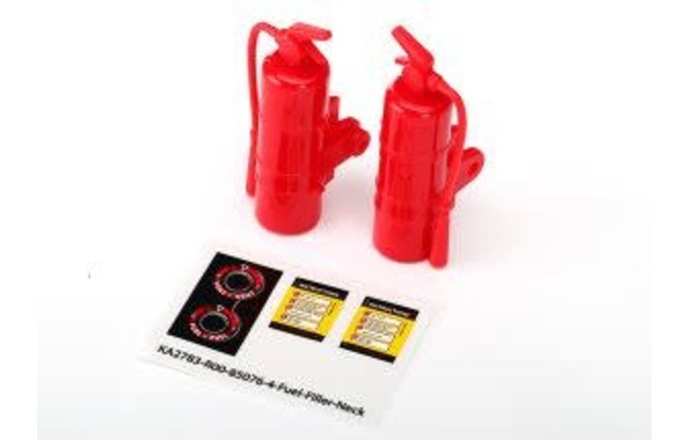 Fire extinguisher, red (2)  TRA8422
